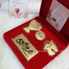 Princesa, Por Favor Fique Rica! Enfeites de Ouro, Decorações de Mesa em Ouro Puro, Presentes para Seu Amor/Namorada, Presentes de Confissão, Lembrancinhas, Itens em Alta para o Dia dos Namorados