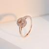 Te amo anillo de proyección moda de mujer simple personalidad exquisito anillo abierto