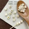 Estilo Antiguo Estilo Chino Sección Cuadrada de Bambú Gato Miel Tarro Cuentas Sueltas Madera Colección Materiales para Manualidades DIY con Cuentas
