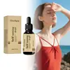 Suero de Bronceado OCEAURA: Sérum conveniente y fácil de aplicar para un tono de piel bronceado natural en verano sin exposición al sol
