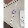 Fábrica Adecuado para Apple Iwatch23456789S10 Correa de Muñeca Correa de Apple Watch Correa Magnética de Silicona de Dibujos Animados para Reloj