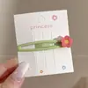 Pinzas laterales con un toque de alta gama, pasadores exquisitos, pasadores para el cabello lindos de dopamina, pinzas para flequillo, pasadores de estilo coreano para primavera-verano