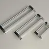 Manija Empotrada de Aleación de Aluminio, Manija Embebida para Puertas Correderas, Manija Empotrada Ranurada de Aleación de Aluminio 705