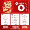 Pegatinas para cejas de niños, ropa china, pegatinas para la frente, tatuajes antiguos con estampado para la frente de niños y niñas, pegatinas fotográficas impermeables para actividades de rendimiento