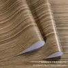 Adesivos autocolantes espessos com textura de madeira, papel de parede impermeável em PVC, película Boeing, papel de parede para renovação de móveis de mesa e guarda-roupas.