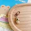 Pingente Chaveiro Capivara Adorável Mochila Escolar Estudante Desenho Animado Pendurado Acessórios Mochila de Menina Presente para Namoradas