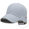 Gorra de béisbol para hombre, estilo coreano, moderna, para primavera y otoño, negra, sencilla, informal, combinable, juvenil, con placa de luz de calle.