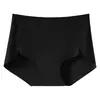 2026 Nova Base Líquida Sem Costura Roupa Íntima Feminina Confortável Respirável Virilha Não Abafada Suada Shorts Cintura Média Levanta Bumbum Calcinha