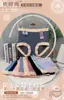 Ropa interior de color mixto no sensible, ligera y fina, para mujer, cintura a juego de color, bragas elásticas altas para mujer, varios no reembolsables