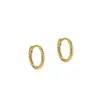 Pendientes Pequeños Retorcidos de Plata de Ley S925 Estilo Coreano Simple Accesible Estilo de Lujo Diseño de Alto Valor Moda de Nicho Pendientes de Uña para Hélice de la Oreja