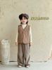 Chalecos Cálidos para Niños y Niñas de Otoño e Invierno, Chalecos Cálidos para Ropa Interior y Exterior, Cárdigans Engrosados, Chalecos Acolchados de Algodón para Niños