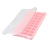Molde de Bandeja para Cubitos de Hielo de Moda 24 Compartimentos 36 Compartimentos Fabricante de Hielo Colorido Molde de Bandeja de Hielo Casero Espesado Creativo de Alta Calidad