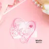 2026 Día de la Madre Feliz Decoración de Pastel Tarjeta de Corazón Acrílico Cadena de Perlas Topper Feliz Día de la Madre
