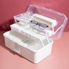 Caja de Medicamentos Caja de Primeros Auxilios Caja Médica Caja de Almacenamiento para Herramientas de Arte de Estudiantes Papelería de Pintura Caja de Almacenamiento Multifuncional Portátil