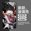 Funda para Teléfono One Piece Luffy Gear Five Nika iPhone 17Pm Funda de Vidrio Anime de Moda Apple 16 Funda Protectora