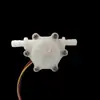 Mini Medidor de Flujo de Agua para Máquina de Agua Pura con Aceite Líquido de Alta Precisión, Sensor de Flujo de Agua para Manguera de 6 MM de Máquina de Café
