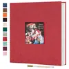 Álbum de Fotos Autoadesivo Laminado DIY Capa de Tecido Transfronteiriço 16 polegadas 18 polegadas com 20 Páginas, 30 Páginas, Múltiplas Cores de Capa Disponíveis