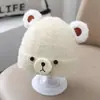 Toucas para Bebê, Toucas de Lã Tricotadas para Outono e Inverno para Recém-Nascidos e Crianças Pequenas, Toucas de Puxar Fofas e Super Fofas para Meninos, Toucas com Proteção para Orelhas para Meninos