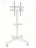 Soporte móvil para TV de 50-120 pulgadas para conferencias y uso doméstico, soporte para monitor con ruedas, soporte universal para TV