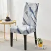 Funda de Silla Universal de una Pieza Simple Personalizada Funda de Taburete Tela Elástica Funda de Silla de Comedor Funda de Respaldo de Silla de Hotel
