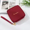 Bolsa de Maquiagem Mini Personalizada para Viagem Bolsa de Cosméticos Estilo Ins Bolsa Transversal Feminina Grande Capacidade Fofa Bolsa de Veludo Japonesa e Coreana