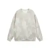 Sudadera con capucha nueva de Otoño e Invierno para Pareja Juvenil Moderna Desgastada Retro Tie-dye Tejido Grueso Pesado Jersey Sudadera Hombre