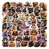 Conjunto Completo de Adesivos de Halloween Transfronteiriços para Guitarra, Caderno, Mala DIY Decoração Graffiti à Prova d'Água Novo Modelo Atacado