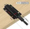 Amortecedor de Porta de Armário, Puxador Sem Contas, Porta Oculta Invisível de Liga de Alumínio, Dispositivo Auto-Elástico Tipo Empurrar com Sucção para Porta de Armário de Roupa Venda por Atacado