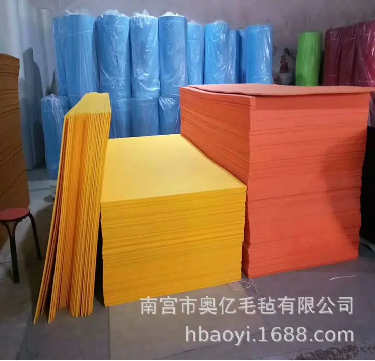 墙板毛毡