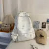 Mochila Escolar para Mujer con Estampado de Estrellas Dulce y Femenina, Alta Apariencia, Gran Capacidad, Mochila de Viaje