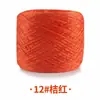 Verano Acetato Algodón Algodón Puro Tencel Algodón Hecho a Mano Crochet Chal Tejido Manga Corta Seda de Mora Aguja de Palo Bola de Lana Cúrcuma