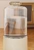 Máquina Alimentadora y Bebedero Automático para Gatos Dos en Uno Gran Capacidad Circulación Automática Comedero Temporizador para Cuenco de Comida de Gatos y Perros