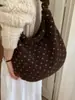 2025 Invierno Nuevo Retro Nicho Bolso Cubo Relleno Cruzado Bolso de Hombro Bolsa de Lona para el Trabajo y Viajes Bolsa para Clase