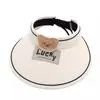 Sombrero de Protección Solar para Niños con Ala Ancha, Sombrero de Sol de Copa Abierta, Sombrero de Sol para Exteriores con Protección UV, Sombrero de Sol Transpirable