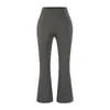 Pantalones de yoga de verano para mujer, ajustados, para correr, entrenamiento, deportes, pantalones de microcampana, de cintura alta, levanta glúteos, fitness, pantalones cortos para personas petite