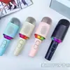 Micrófono Cantante H9 Micrófono de Mano Artefacto de Karaoke Casero Micrófono Audio Todo en Uno Bluetooth Inalámbrico Universal Karaoke