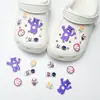 Acessórios de decoração de sapatos DIY para Crocs, fivelas decorativas fofas de pelúcia 3D de desenhos animados, leão e gato do zoológico para a superfície do sapato
