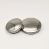 Tapón de tubo redondo de acero inoxidable tapa de sellado rápido cabeza sin soldadura tapón interior para orificio de tubo tapa decorativa para orificio de mamparo tapa de tapón de tubo