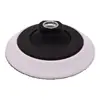 Comércio exterior fornecimento placa de polimento 5 polegadas sem haste M14-2 PU colagem bandeja branco autoadesivo roda de polimento ponto