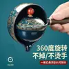 Conjunto de Chá de Viagem Artefato para Fazer Chá Preguiçoso Copo Rápido para Convidados Preparo Livre e Fácil Conjunto Portátil de Chá Kung Fu Conjunto de Xícaras de Chá Bule Doméstico
