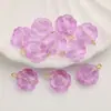 Contas de Vidro Estilo Antigo Contas Imitação Tcheca Pingente de Flor Pulseira DIY com Contas Brincos com Franja Materiais Artesanais Acessórios