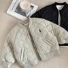 Blusas Falsas de Dos Piezas para Niños, Chaquetas de Algodón con Relleno para Niños, Abrigos de Algodón para Niños 2025, Chaquetas Gruesas de Algodón Acolchado de Invierno para Bebés, Modernas
