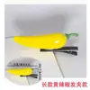 Presilhas de cabelo engraçadas de broto de feijão, acessórios de cabelo de barraca de frutas de um yuan do mercado noturno, grampos de cabelo, pequenos enfeites de grama, acessórios de cabelo para atrações turísticas