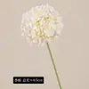 Arranjo floral de hall de casamento com uma única pirulito de hortênsia, flores de seda, decoração de casa, adereços de fotografia, flores artificiais atacado