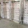 Secador de zapatos automático con control de temperatura para minería, de acero inoxidable, con puerta única, desinfección y ahorro de energía.