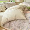Nueva cama de algodón de clase A para madres e hijos de 120 grados, juego de cuatro piezas para el hogar, juego de tres piezas para dormitorio de estudiantes con diseño floral, venta al por mayor