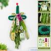 Decorações Penduradas para o Festival do Barco-Dragão Buquê de Artemísia e Cálamo Decoração de Pendurar na Porta Pacote de Material DIY Feito à Mão Enfeites de Pendurar na Porta Zongzi Prontos