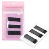 Grampos de Cabelo Ondulados de Cabeça Dupla Redonda, 30 Peças, Presilhas de Cabelo Metálicas Pintadas com Spray Preto, Grampos de Cabelo, Loja de 2 Yuan Atacado de Departamento