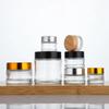 Botella de crema transparente 20g botella de crema facial 50g tarro de sub-embalaje para muestras cosméticas 5G botella de crema para ojos traje de viaje venta al por mayor