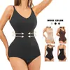 Mono Moldeador de Comercio Exterior Transfronterizo, Pantalones Moldeadores Control de Abdomen, Corsé de Entrepierna Abierta, Ropa Moldeadora Adelgazante, Camisola para Mujer